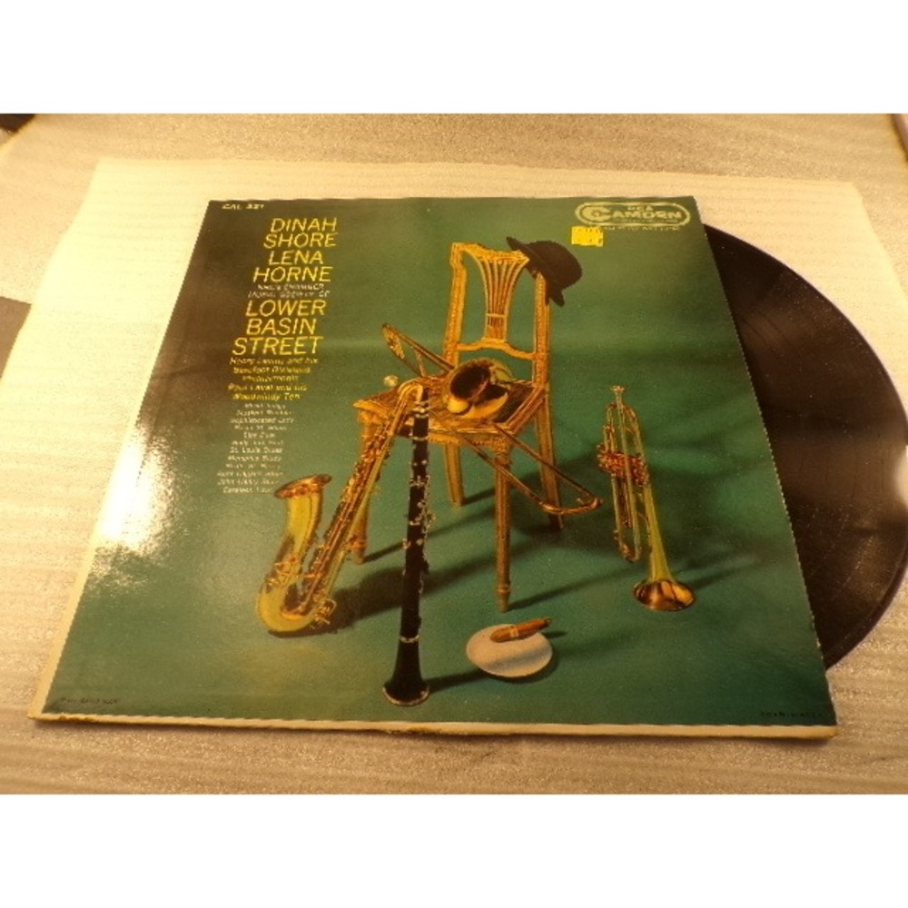 Dinah Shore Lena Horne Lower Basin Street RCA Camden CAL 321 Vinyl LP Jazz Recor